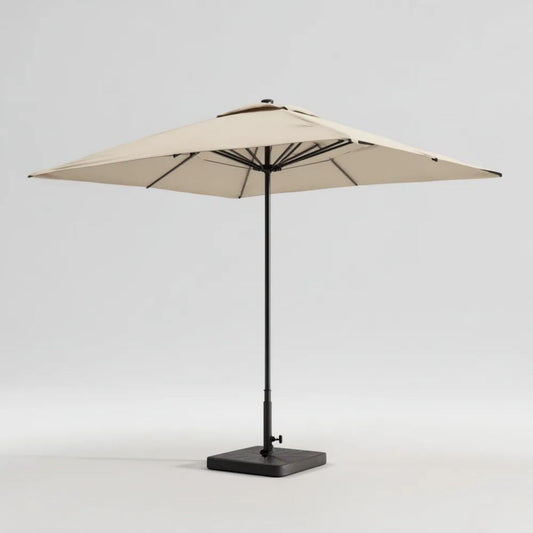 Parasol lub markiza ogrodowa, Plac Ogród ogrodowy w poliestrze i stali nierdzewnej 250 x 250 x 245 cm
